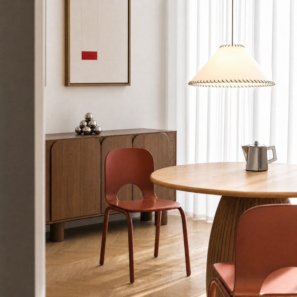 Lampada a sospensione NOLA, Whitt, dimmerabile, Bianco, Soggiorno, Carta / Cartone, Scandinavo