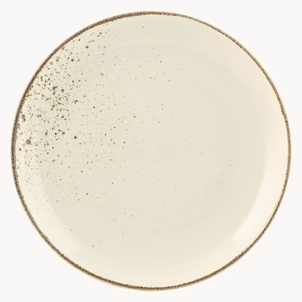 Piatto da colazione in gres Basic