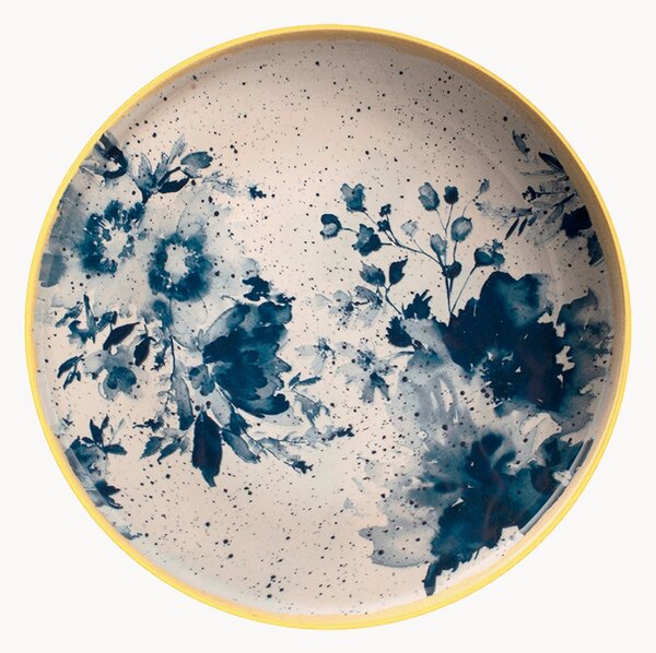 Piatto da colazione in gres Indigo