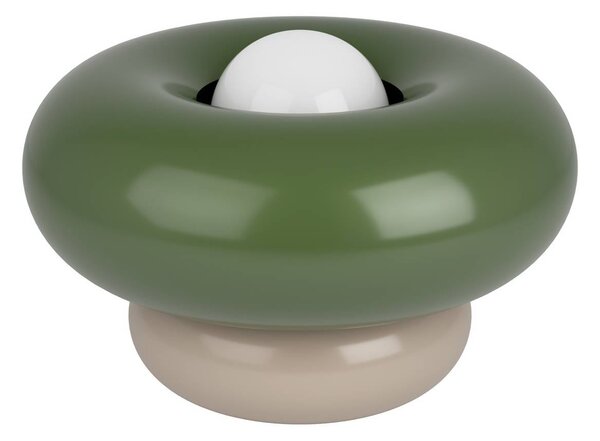 EGLO Lampada da tavolo Torchiarolo, Verde, Soggiorno / Sala da pranzo, Metallo, Moderno, Lampada da tavolo