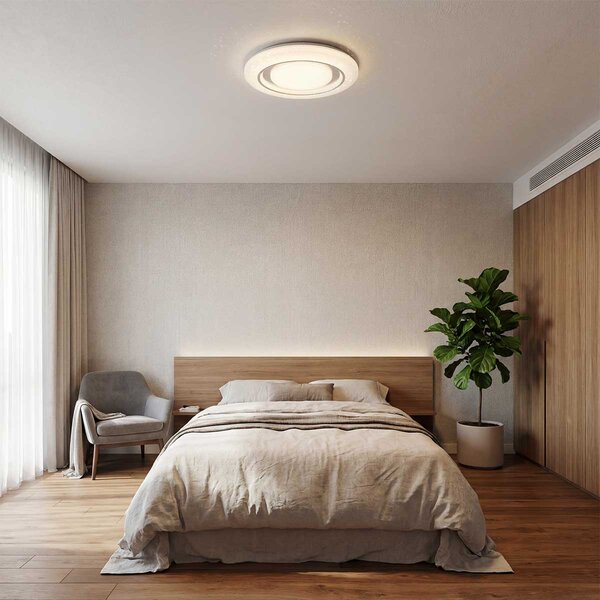 Plafoniera LED Rotonda 60W Ø49 cm Bianco Variabile CCT serie HALO