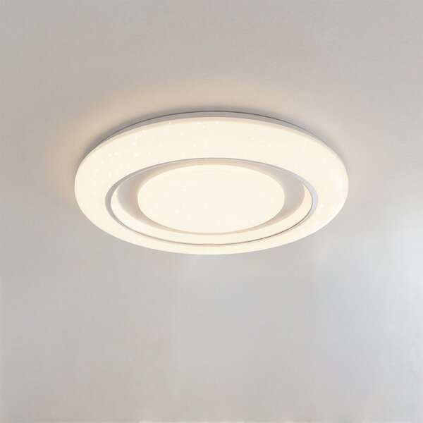 Plafoniera LED Rotonda 60W Ø49 cm Bianco Variabile CCT serie HALO