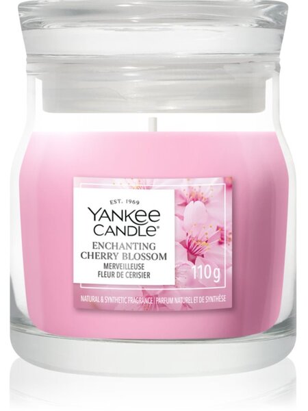Yankee Candle Enchanting Cherry Blossom candela profumata Signature 110 g