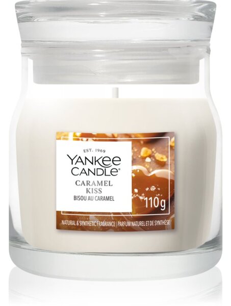 Yankee Candle Caramel Kiss candela profumata Signature 110 g