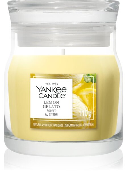 Yankee Candle Lemon Gelato candela profumata Signature 110 g