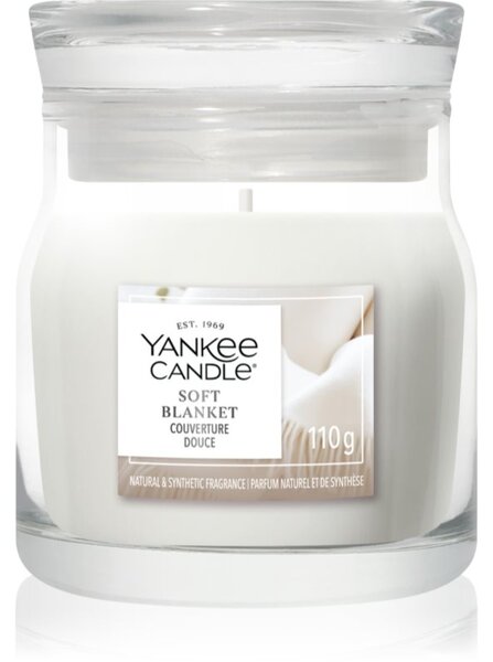 Yankee Candle Soft Blanket candela profumata Signature 110 g