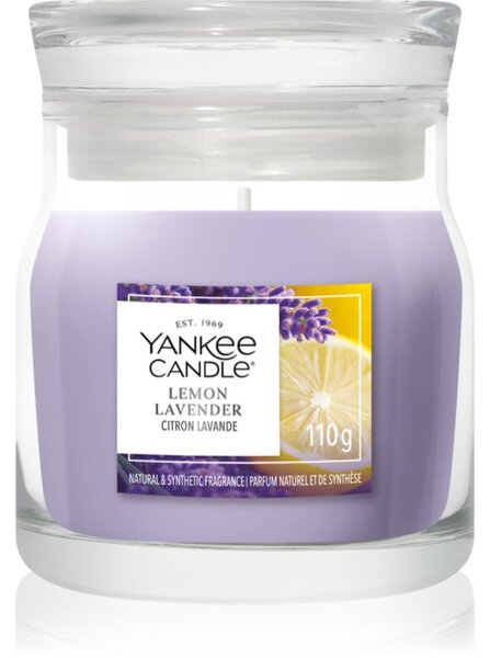 Yankee Candle Lemon Lavender candela profumata Signature 110 g