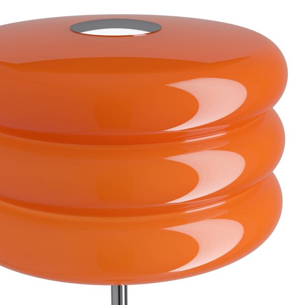 EGLO Lampada da terra Tortora, Giallo / Arancione, Soggiorno / Sala da pranzo, Vetro, Giovanile, Lampada da terra