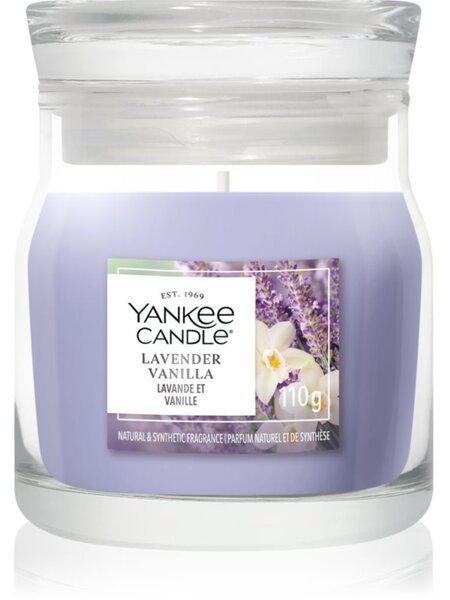 Yankee Candle Lavender Vanilla candela profumata Signature 110 g