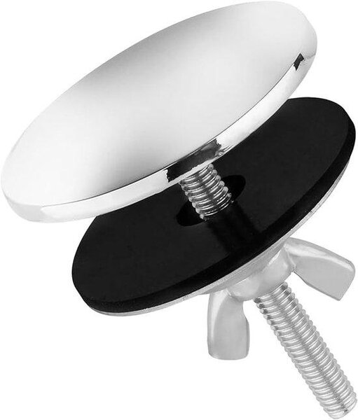 Copri-rubinetto da cucina, copertura in acciaio inossidabile da 5 cm, guarnizione a tenuta stagna per rubinetto da cucina (due pezzi, argento)