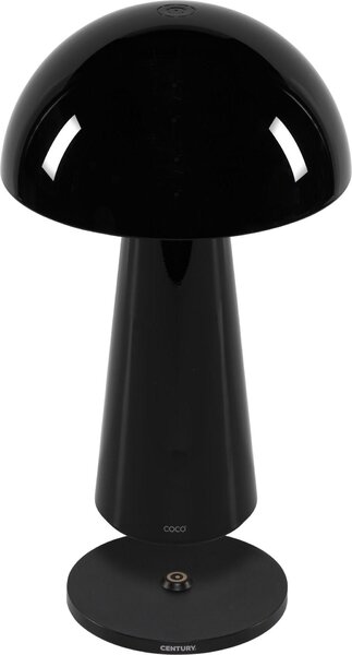 Century LED lampada da tavolo COCO nero 1,5W 2700K 100 Lumen Dimm. IP44