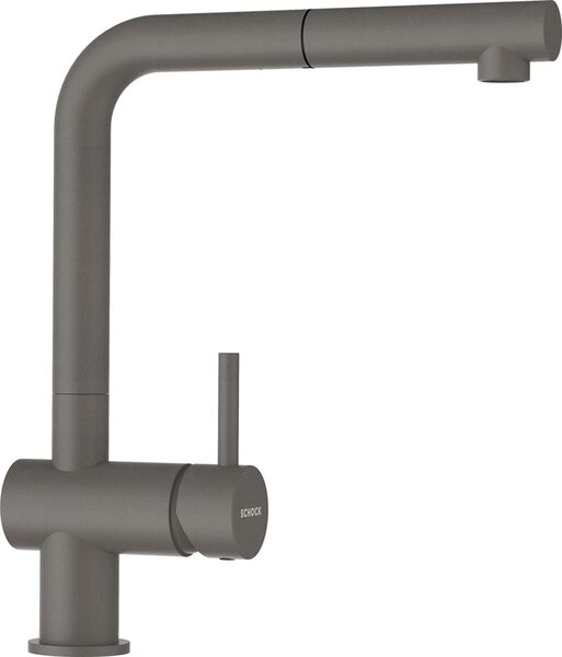 Miscelatore per lavello con doccia Schock EPOS silverstone 540127SIL