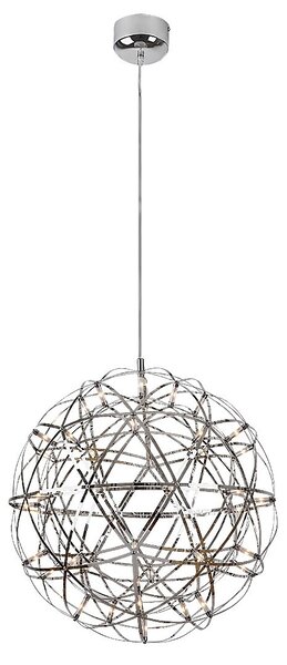Rabalux 72220 Pendente Basic in acciaio inox cromato