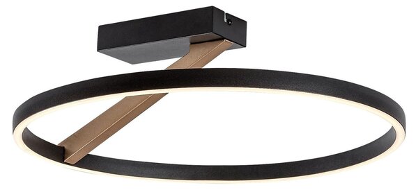 Rabalux 71351 Lampada da soffitto Renara nero/metallo dorato
