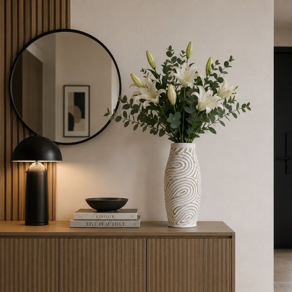 Vaso Moderno Alto da Interno Aura