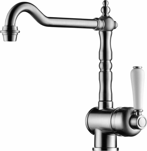 Rubinetto da cucina Naber LINEA Passato 2 argento antico