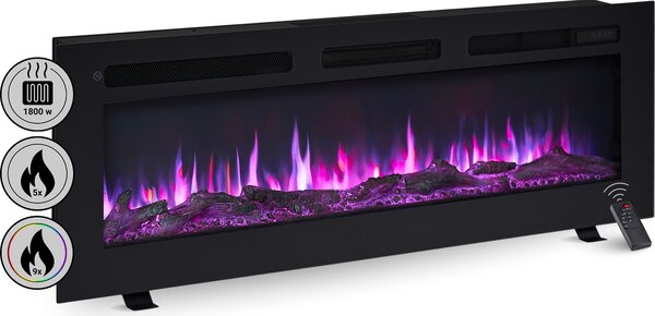 BALDERIA -design Leif 50 - Camino elettrico 3in1