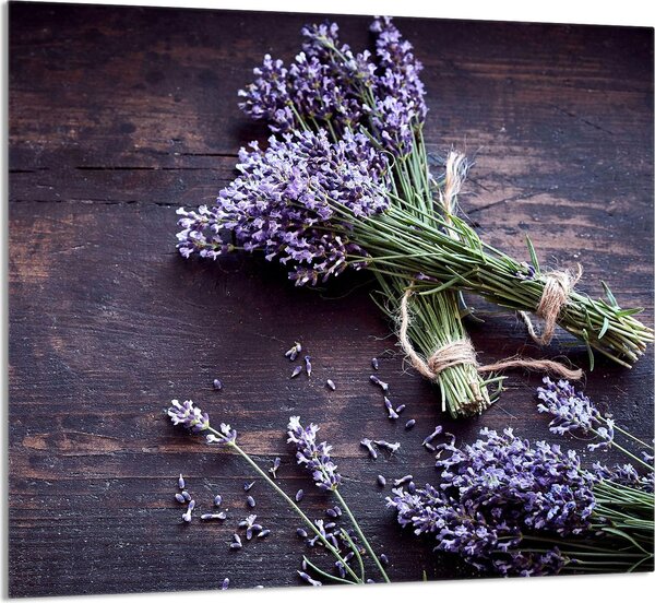 PIASTRELLE IN VETRO PER CUCINA 65x60 Lavanda
