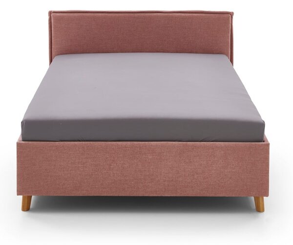 Letto da bambini rosa imbottito rete non inclusa 120x200 cm Fun – Meise Möbel