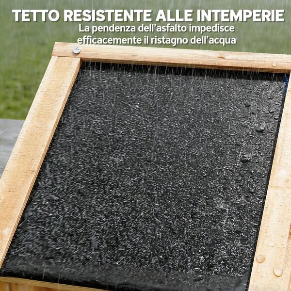 Outsunny Armadio da Esterno per Attrezzi con Ripiani Rimovibili | Aosom Italy