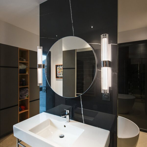 Applique da parete SLV, Lygant, Cromo, Bagno, Alluminio, Moderno