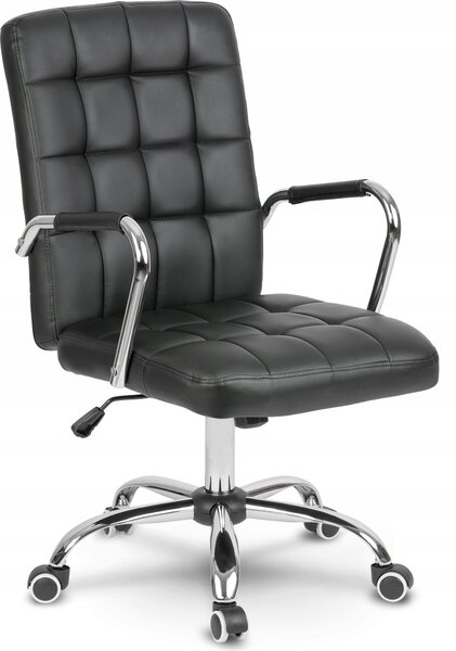 Sedia Da Ufficio Aston Nera Comoda Ed Elegante Forte