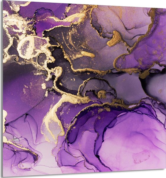 PIASTRELLE IN VETRO PER CUCINA 60x65 Viola