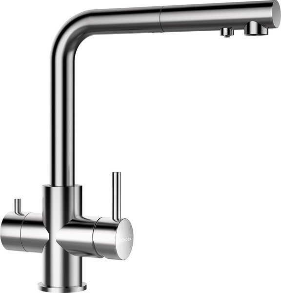 Miscelatore per lavello con doccia Schock VITUS Acciaio inox 560120EDM