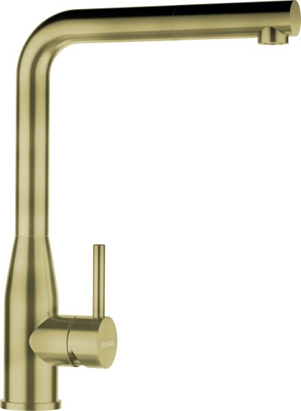 Rubinetto da cucina Schock Keto (bocca estraibile) Oro bianco WGO