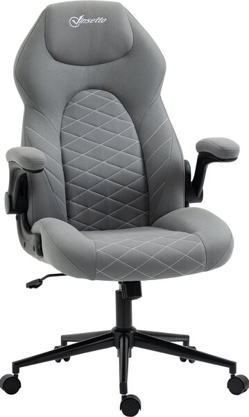Sedia da ufficio Fortuna Lai Sedia da scrivania ergonomica con funzione oscillante, braccioli regolabili e morbido cuscino per un comfort ottimale nell'home office