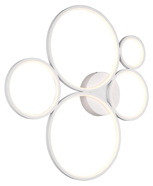 RONDO moderna lampada da soffitto integrata a LED bianco Trio 622610531