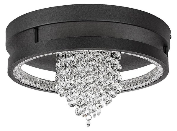 Rabalux 71352 Lampada da soffitto Maribell nero metallo