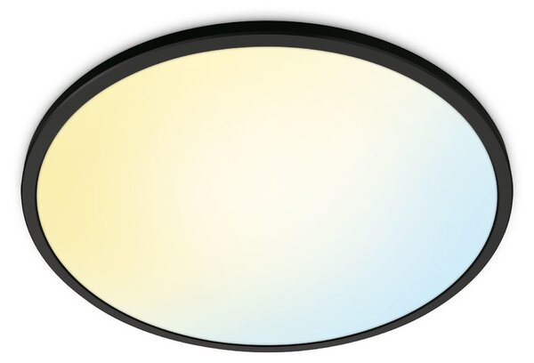 Plafond LED Lampada da soffitto a superficie 22W CCT Nero Rotondo SMART WiFi WiZ