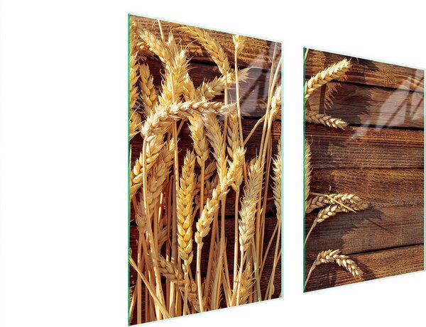 Piatto Di Protezione In Vetro Per Cucina 65X52 Grano