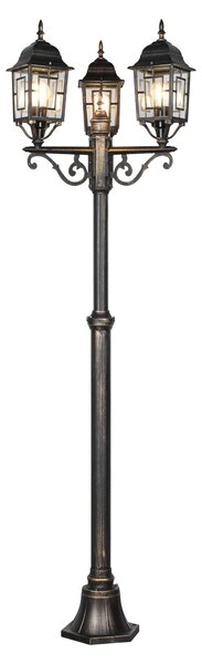 Lanterna da giardino classica E27 60W VOLTURNO Trio