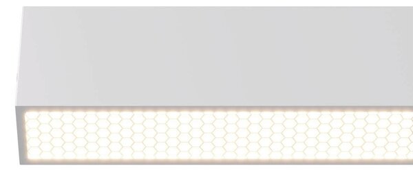 Lampada Lineare LED Sospesa 40W 120 cm con driver Philips Bianca o nera
