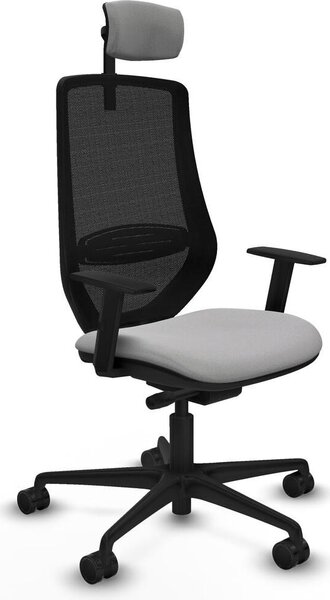 Sedia da ufficio Piqueras y Crespo D036N2W Grigio chiaro