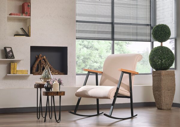 Hanah Home, Yoka- FTN1703, crema, sedie da ufficio, struttura: 100% metallo