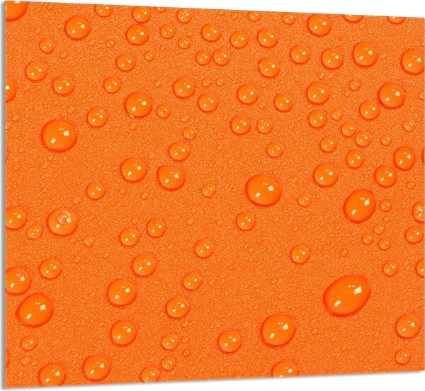 PIATTO IN VETRO PER CUCINA 65x60 gocce