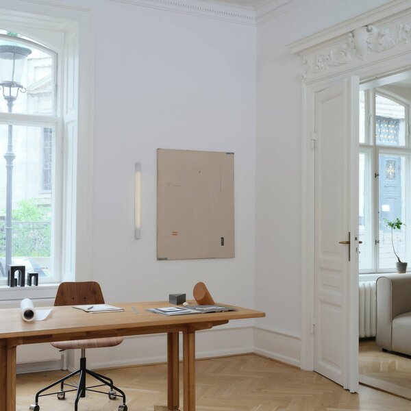 GEJST Applique da parete di design Radent, Bianco / Opale, Soggiorno / Sala da pranzo, Metallo, Applique