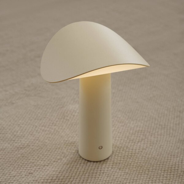 GEJST Lampada da tavolo di design Lium, dimmerabile, Giallo / Arancione, Soggiorno / Sala da pranzo, Metallo, Moderno, Lampada da tavolo
