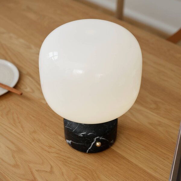 GEJST Lampada da tavolo di design Meemo, dimmerabile, Nero, Soggiorno / Sala da pranzo, Vetro, Lampada da tavolo