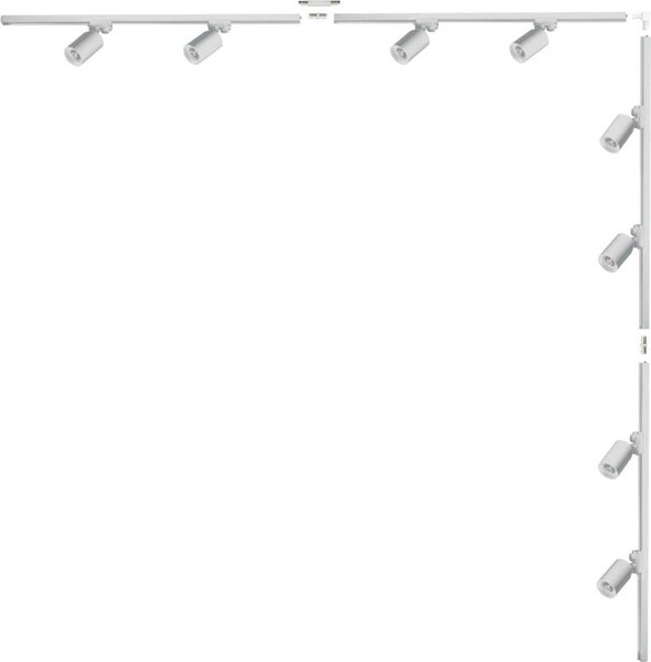Set L binario 2x2m con faretti monofase 3585 Zuma Line