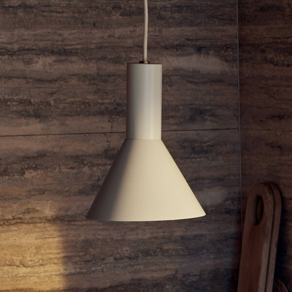 FRANDSEN Lampada a sospensione Lyss, dimmerabile, Crema / Ambra, Soggiorno / Sala da pranzo, Metallo, Design, Lampada a sospensione