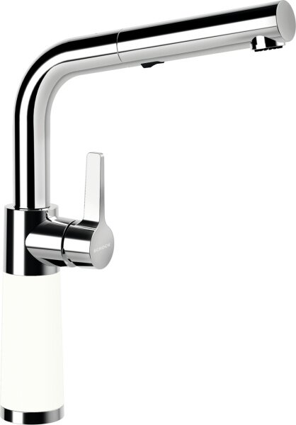 Rubinetto da cucina Schock SC-540 cromo/Cristadur bocca estraibile Linea Verde Giorno