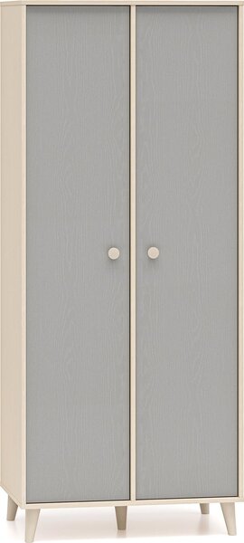 Armadio per bambini Armadio Mevel 80x51x190cm colore selezionabile a 2 ante