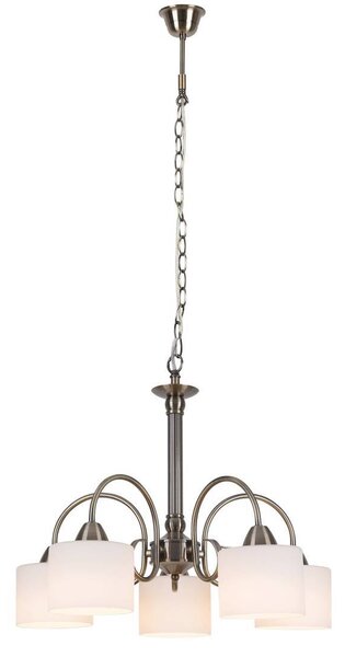 Lampadario classico E27 5x60W colore ottone antico 7276 Edith Rabalux