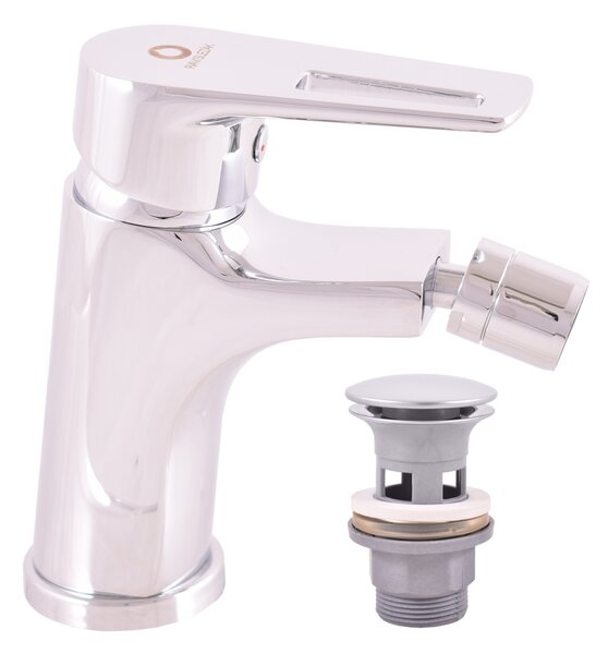 Slezák-RAV Miscelatore per bidet COLORADO, Colore: cromo - beccuccio in plastica, Dimensione: 3/8''