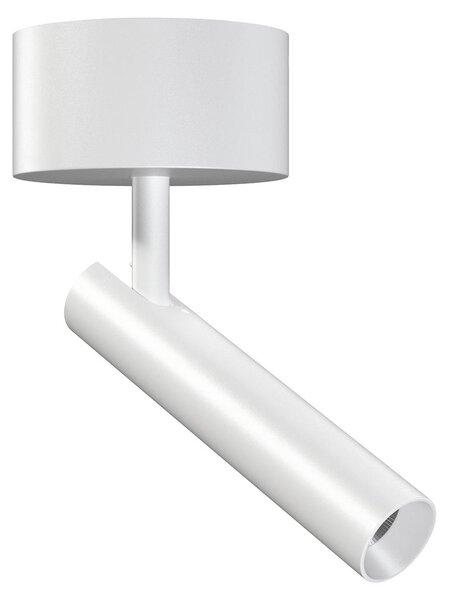 Proiettore LED da Superficie Alp 4,5W 36º 2700K Bianco Opaco, Faretto d'accento per interni ad alta fedeltà cromatica CRI>90 - Beneito & Faure