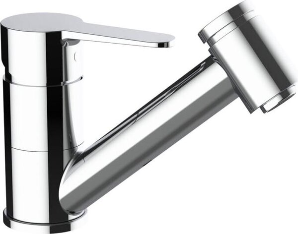 Miscelatore per lavello AqvaBasic III c. Spruzzo per stoviglie di design ND cromo